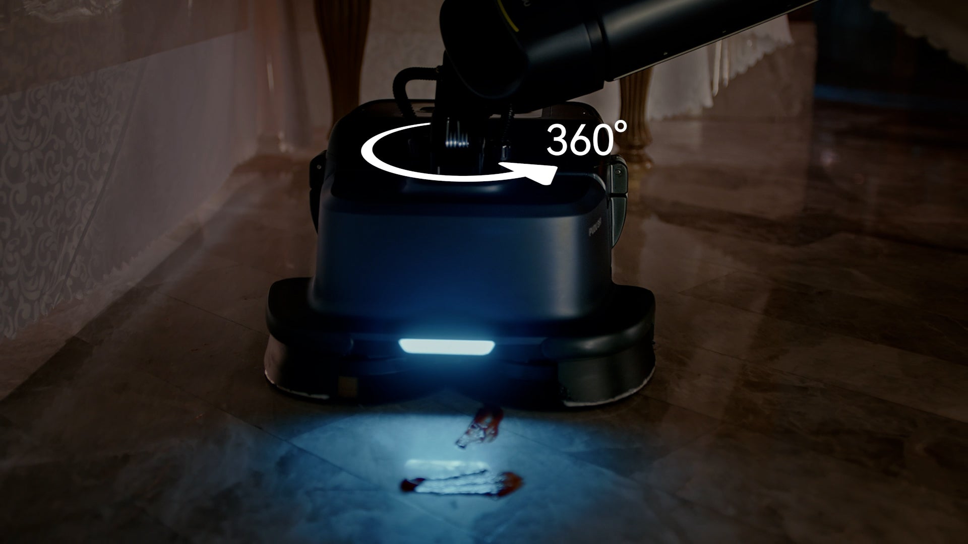 PUDU SH1 Smart Upright Scrubber Dryer 360 Degrees