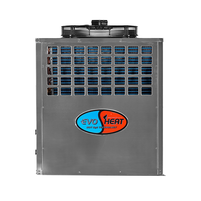 EvoHeat Evo DHP603-R - 26kW Pool & Spa Heat Pump Front