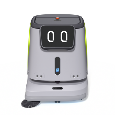 PUDU CC1 Intelligent Commercial Cleaning Robot Front