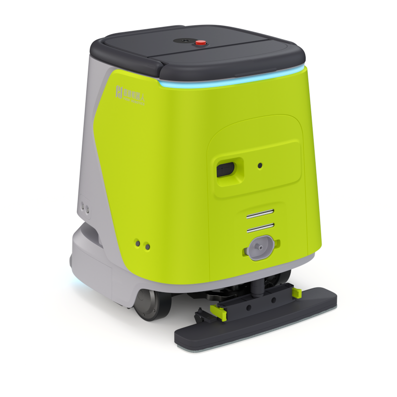 PUDU CC1 Intelligent Commercial Cleaning Robot Rear Vac