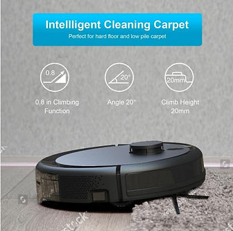 Robo-Tek Phoenix Robot Vacuum Cleaner and Mop Top  Climbing