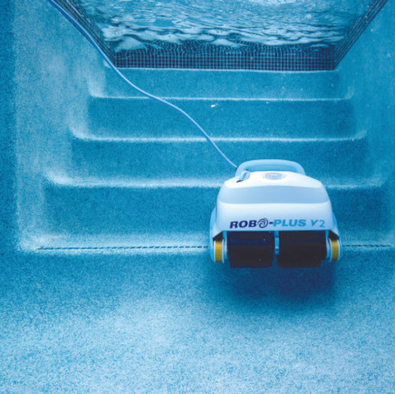 Robo-Tek Robo-Plus V2 Robotic Pool Cleaner Stairs