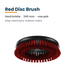 PUDU SH1 red hard disc brush pair 240mm
