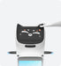 PUDU BellaBot Pro delivery robot cat-inspired design with ear touch interaction
