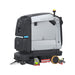 PUDU BG1 commercial scrubber robot angled view
