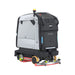 PUDU BG1 commercial scrubber robot angled view
