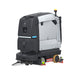 PUDU BG1 commercial scrubber dryer robot front right view on white background