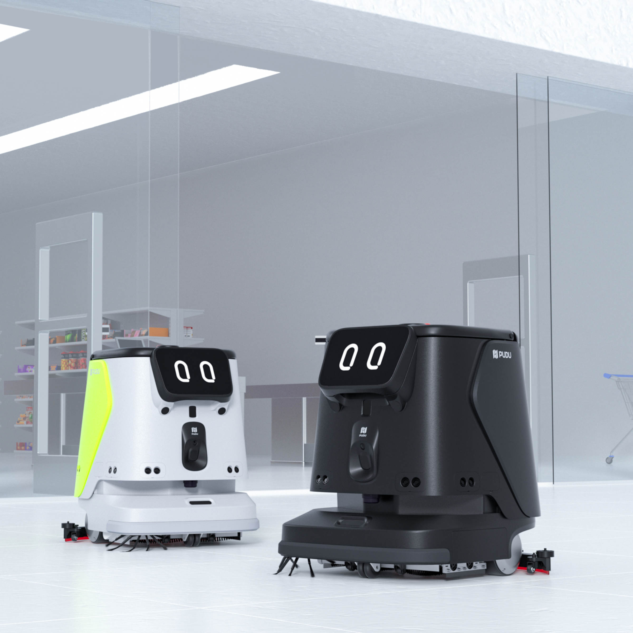 PUDU CC1 Pro AI powered cleaning robots compared