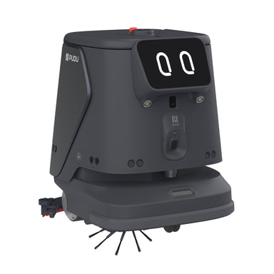 PUDU CC1 Pro robotic cleaning robot front right angle grey version