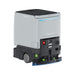 PUDU ET1 compact scrubber dryer robot rear three quarter view with the squeegee visible