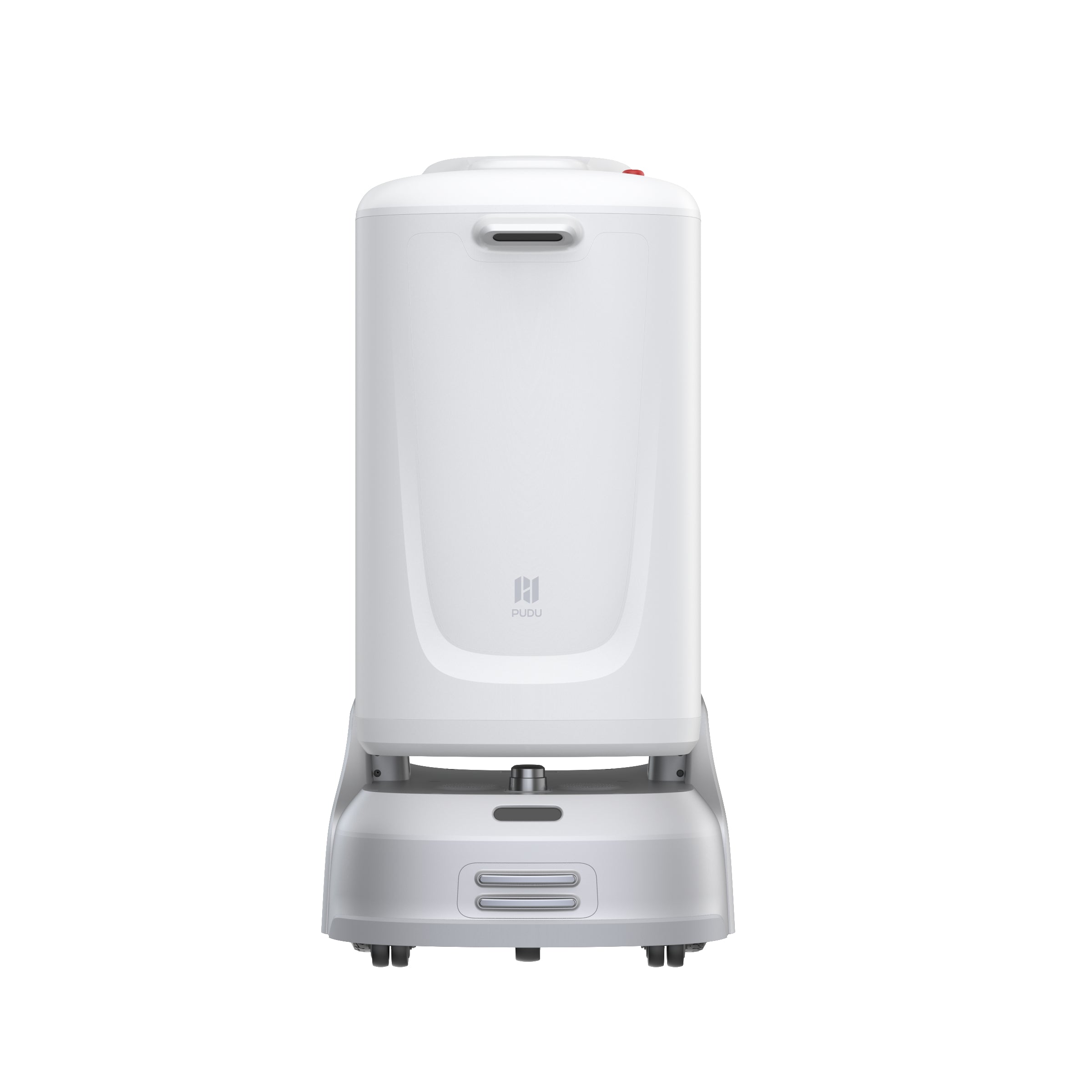 PUDU FlashBot Max building delivery robot front view white model