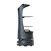 PUDU KettyBot Pro delivery and reception robot side profile with advertising screen