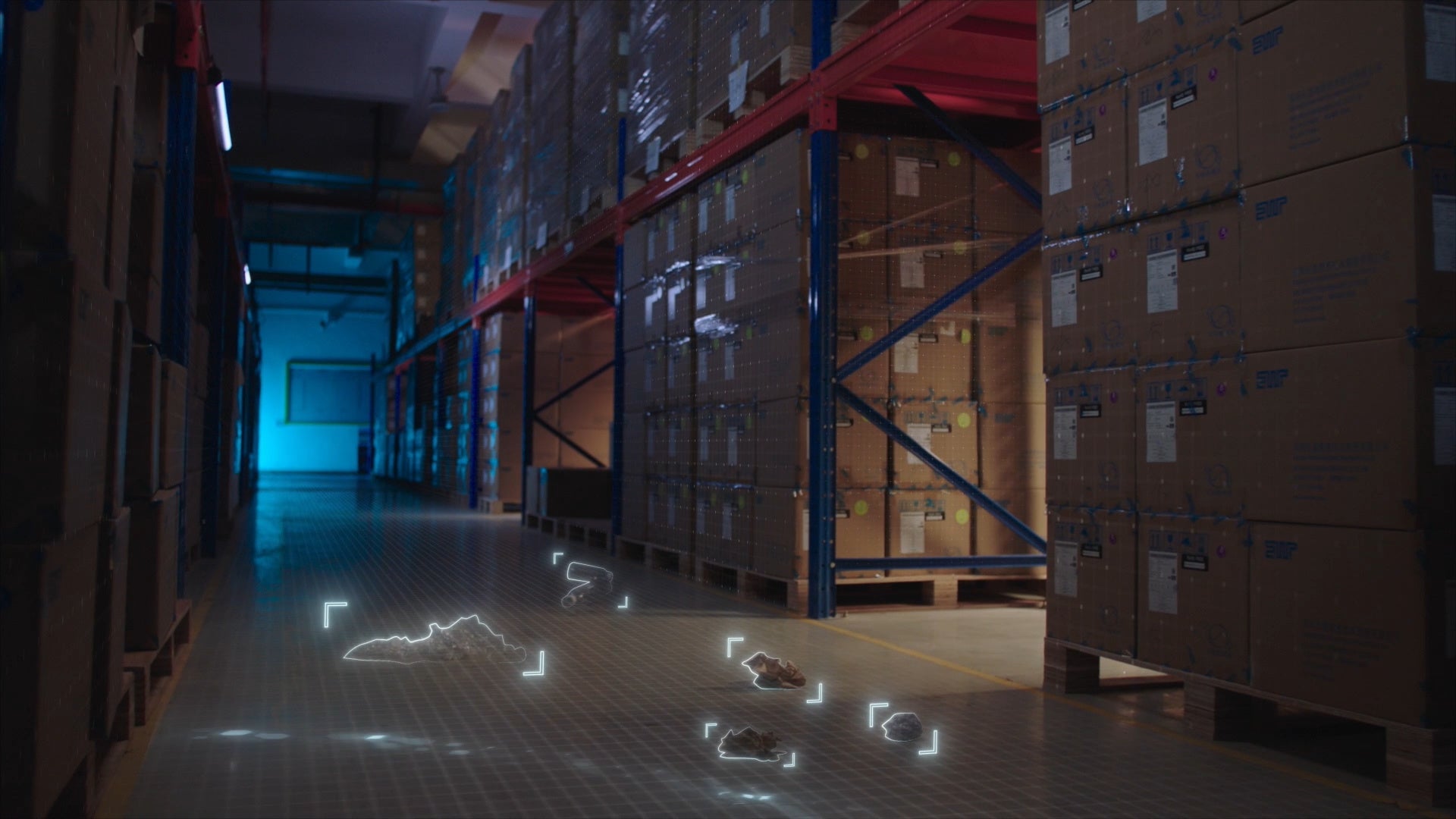 PUDU MT1 AI powered robotic sweeper detecting waste with AI