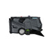 PUDU MT1 AI powered robotic sweeper left side view showing sensors and wheels
