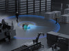 PUDU MT1 AI powered robotic sweeper recognising objects