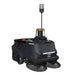 PUDU MT1 Max robotic sweeper front right angle with 3D LiDAR sensors
