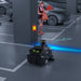 PUDU MT1 Max robotic sweeper avoiding a human