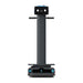Front view of PUDU T300 industrial delivery robot showing 300kg loading platform and VSLAM navigation sensors.