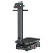 Front-right view of the PUDU T600 heavy-payload delivery robot showing the handle and screen.